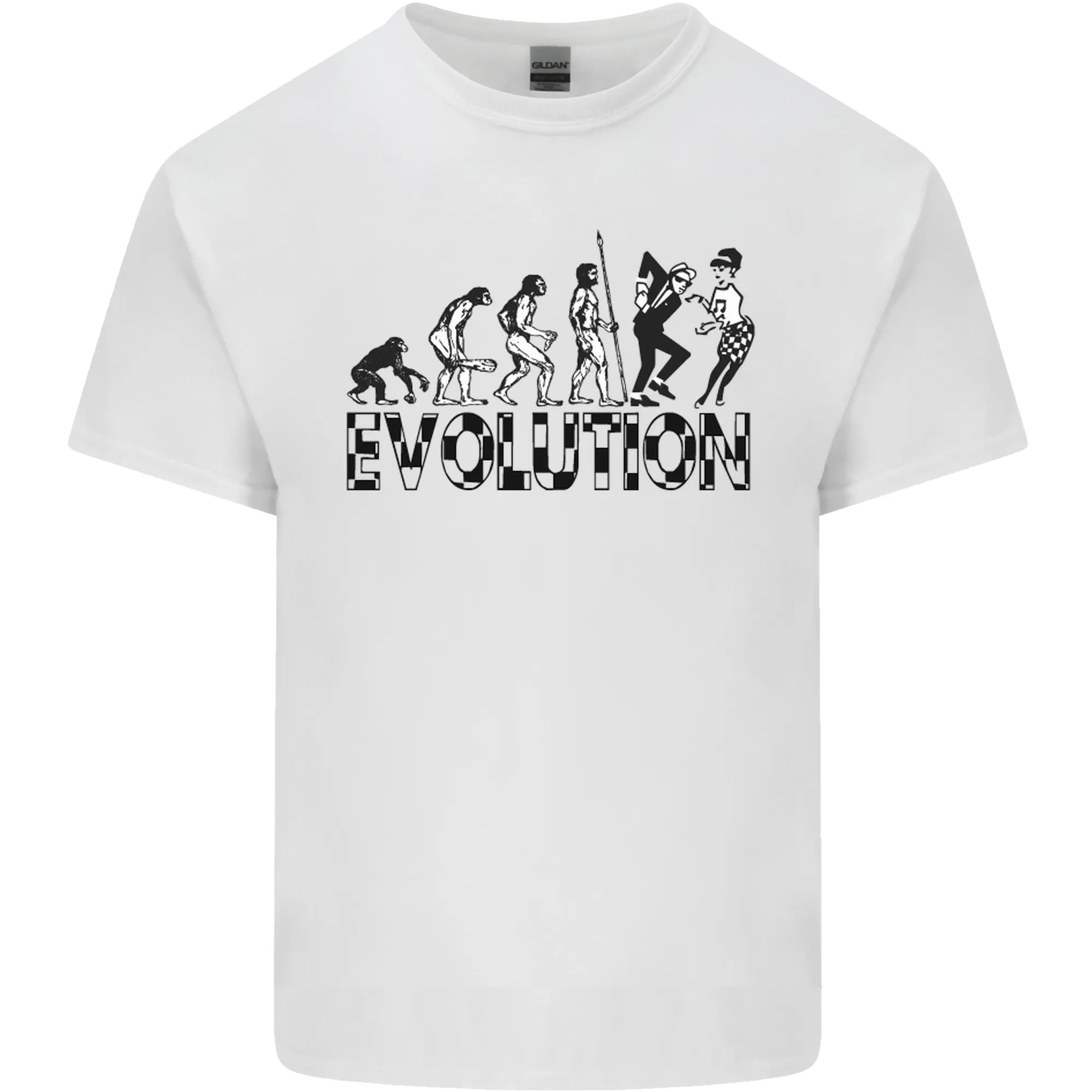 2 Tone Evolution Music 2Tone SKA Kids T-Shirt Childrens