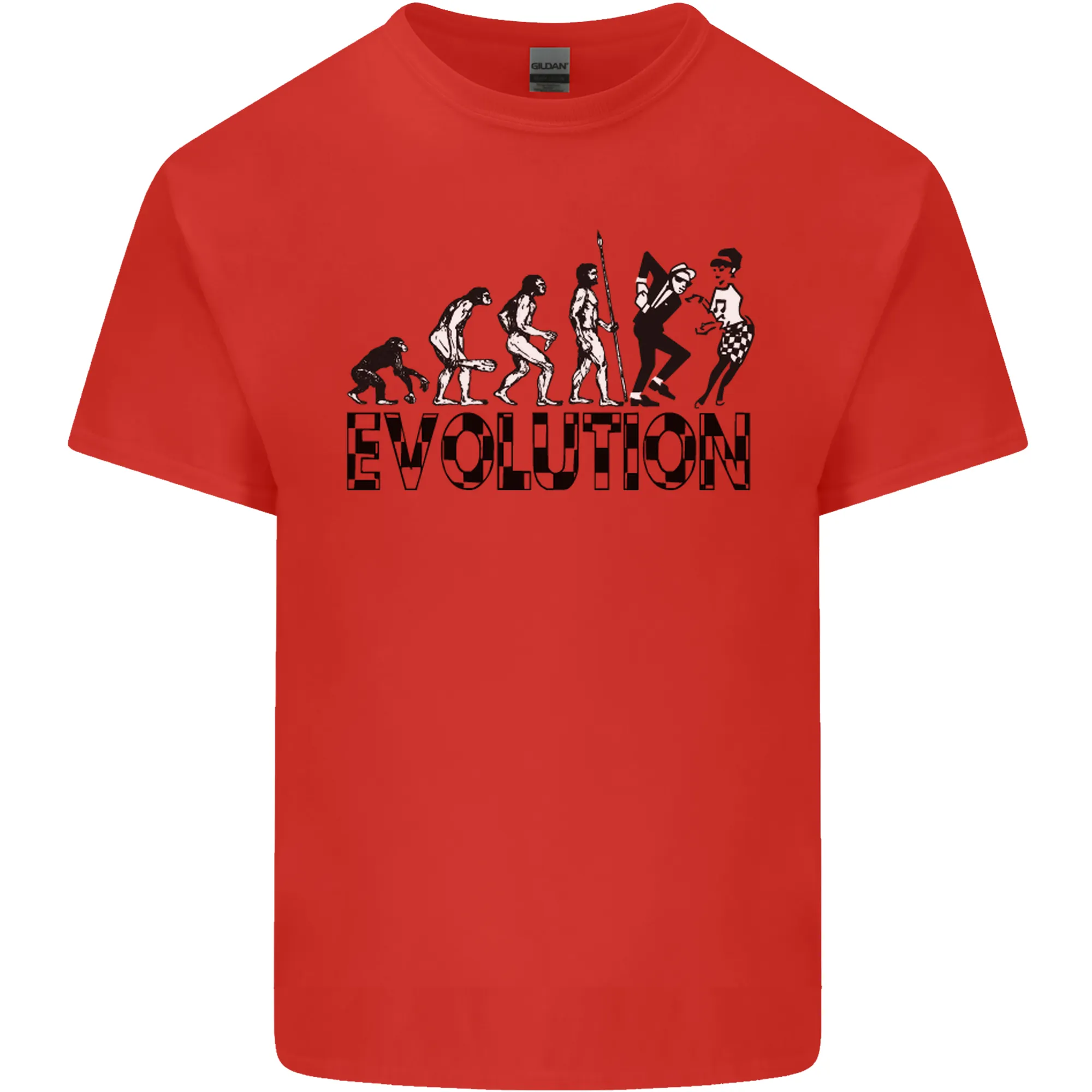 2 Tone Evolution Music 2Tone SKA Kids T-Shirt Childrens