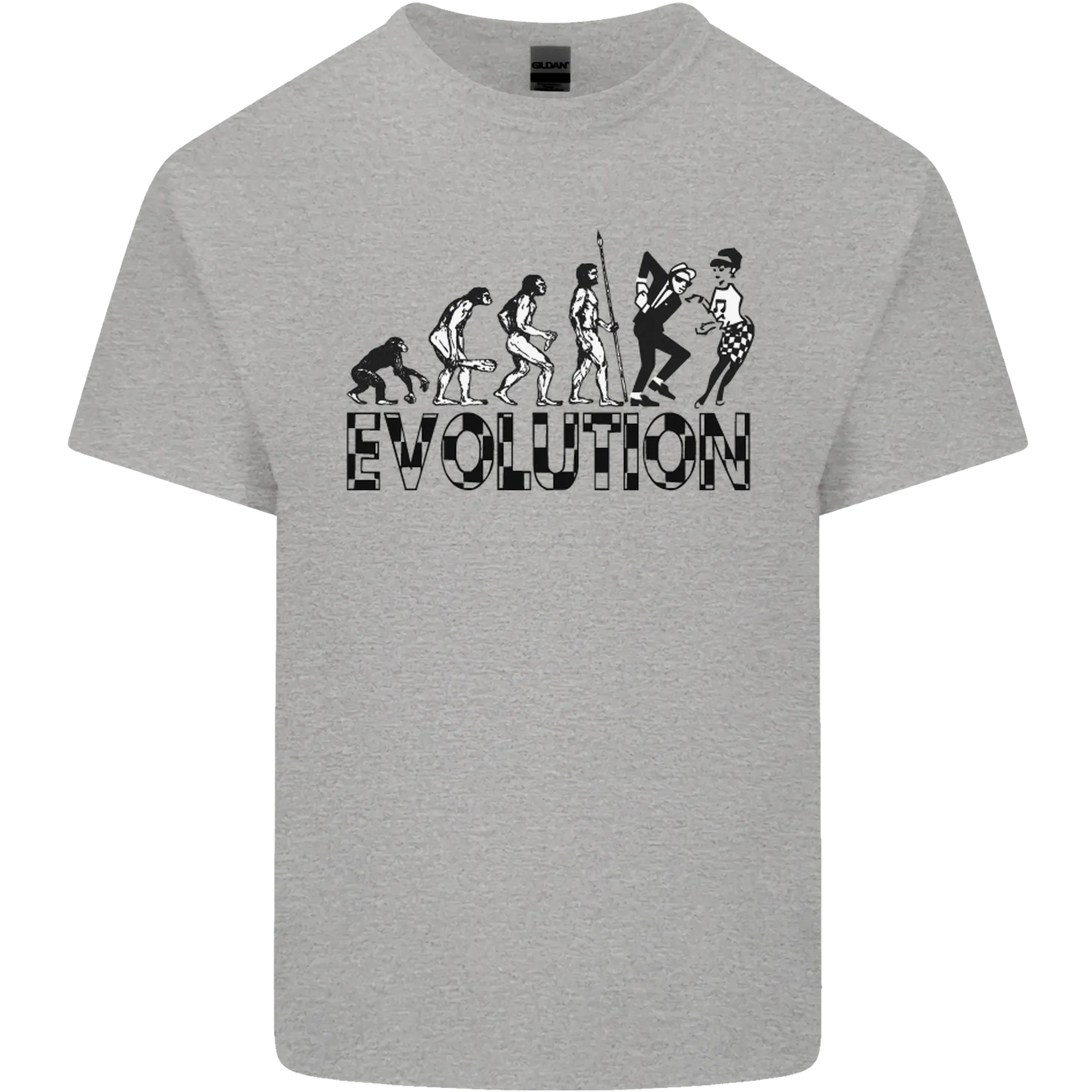 2 Tone Evolution Music 2Tone SKA Kids T-Shirt Childrens