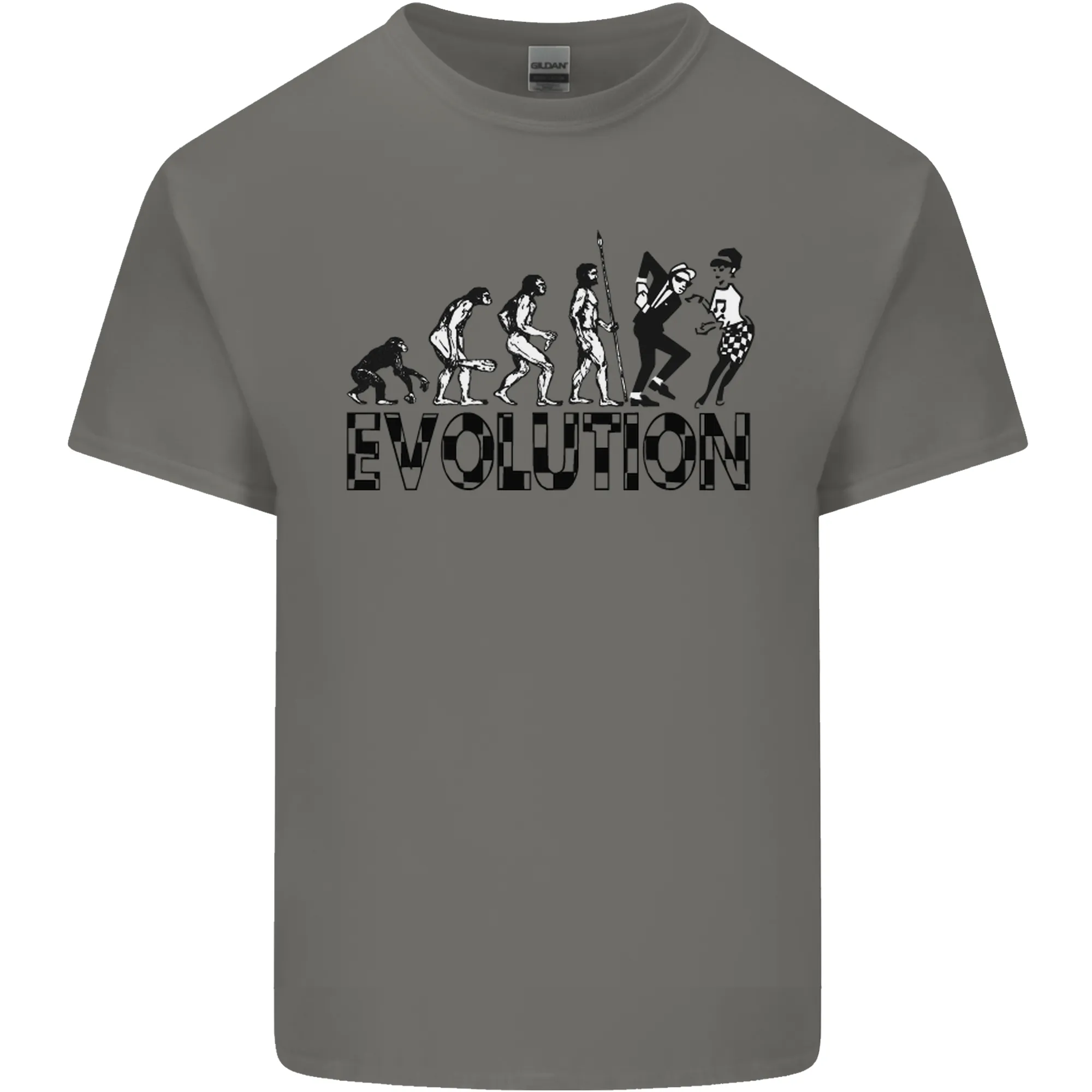 2 Tone Evolution Music 2Tone SKA Kids T-Shirt Childrens