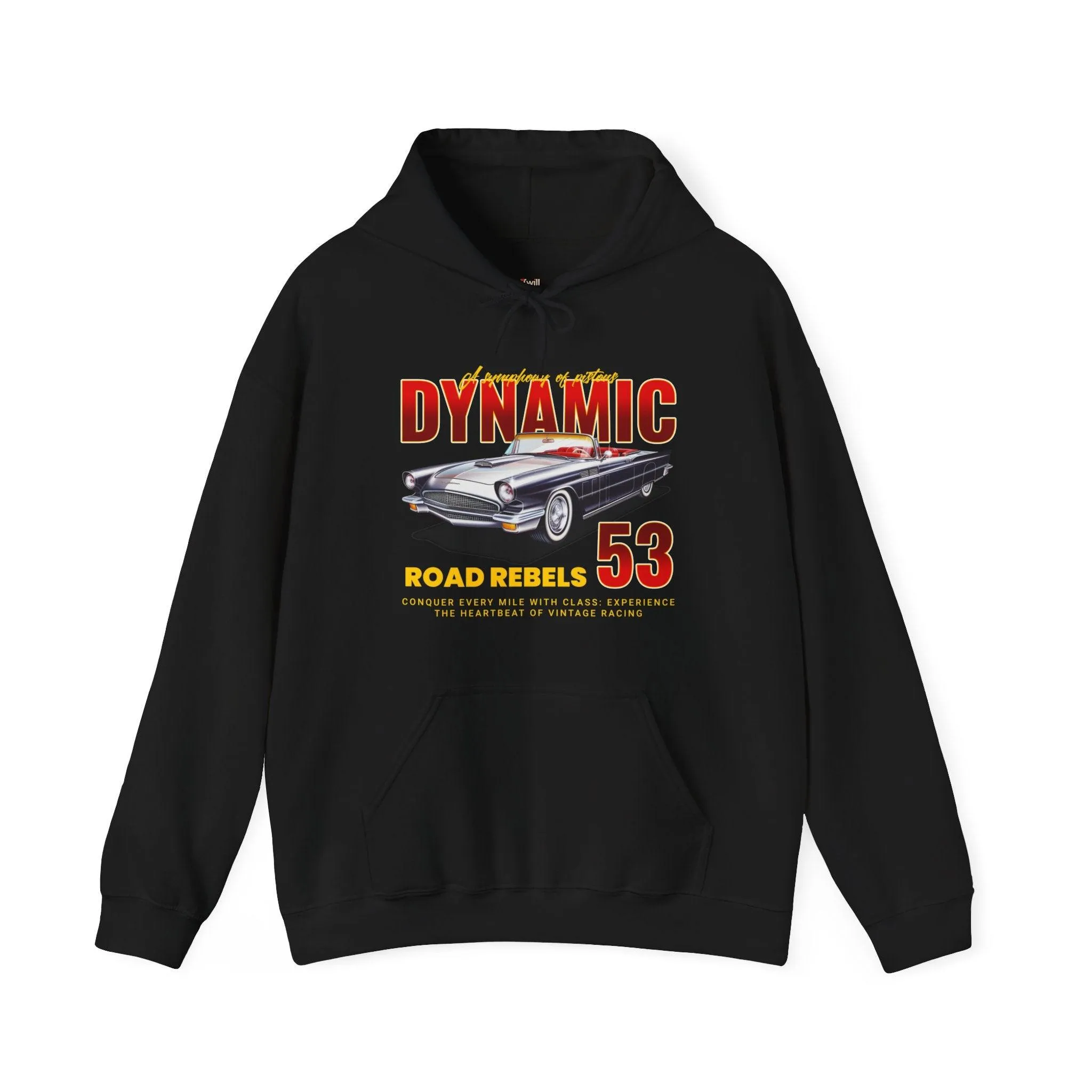 80s Dynamic Road Rebels 53 Hoodie