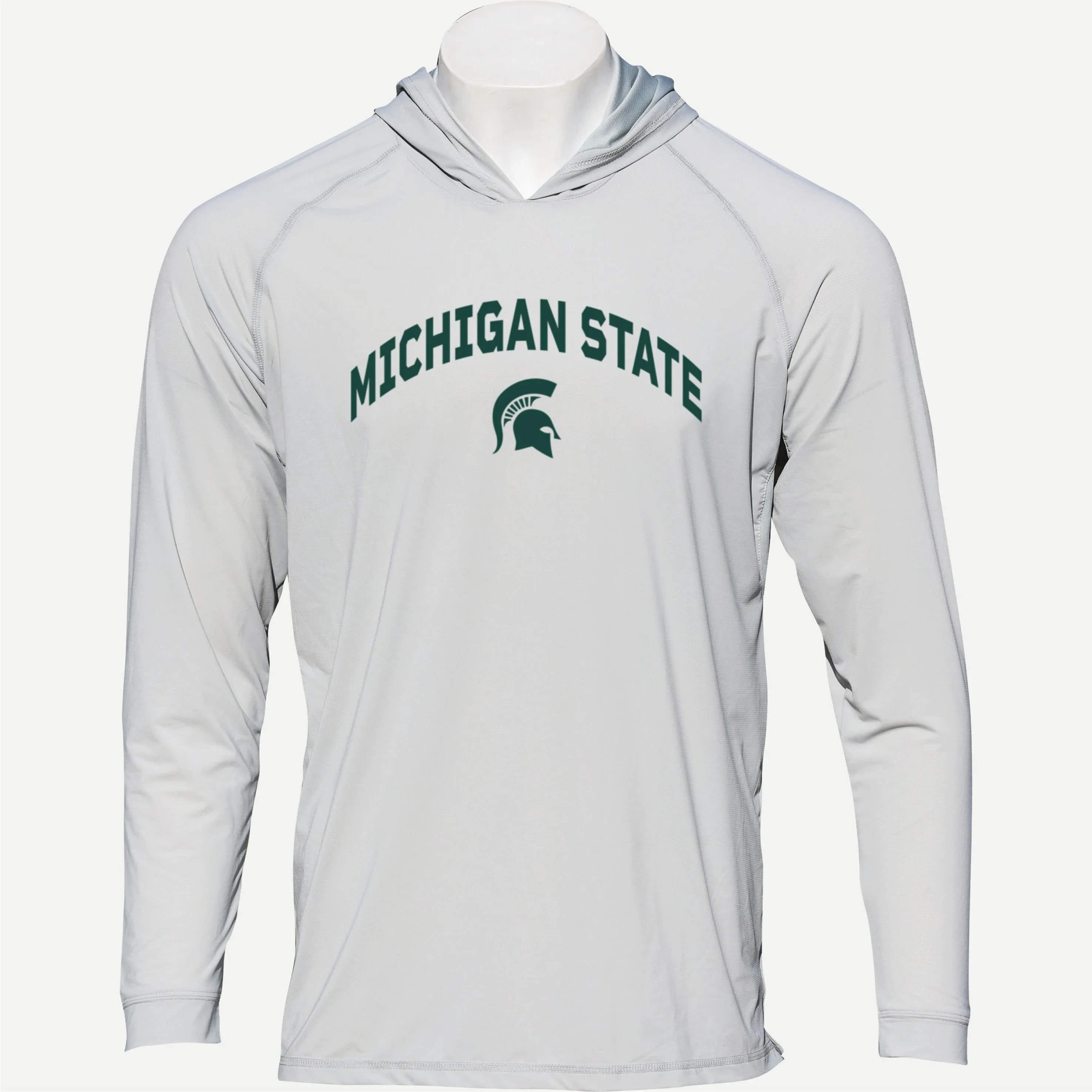 Anguilla Hoodie MSU - Grey Heather