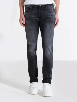 Antony Morato Men Black Solid Tapered Fit Jeans