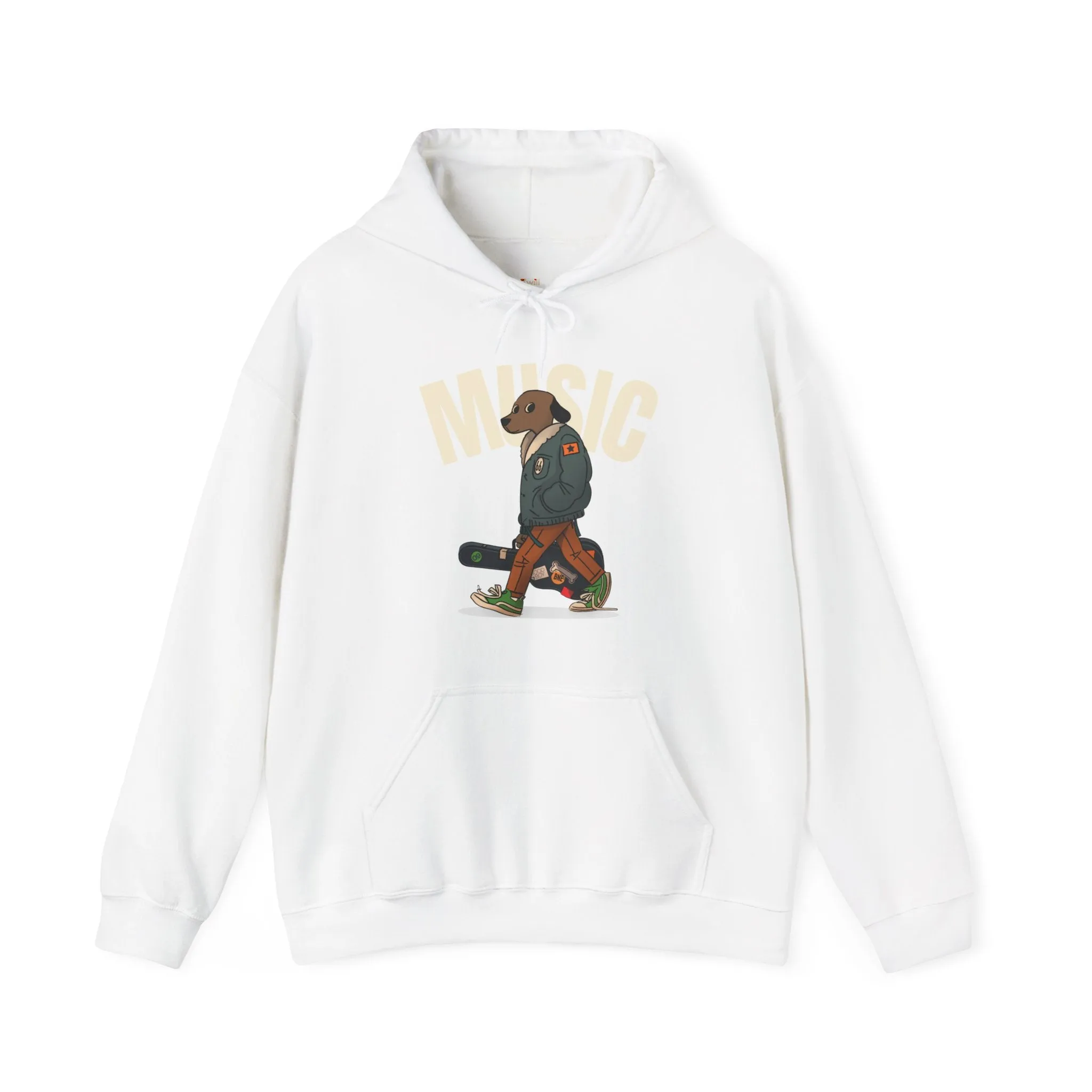 Band Music Dog Walker Hoodie