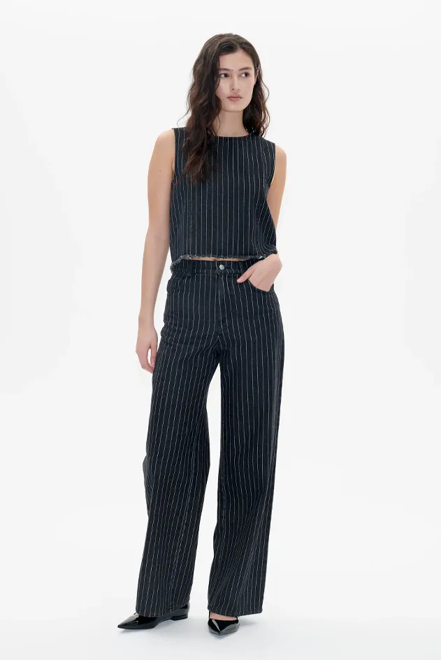 Baum und Pferdgarten Nini Pirate Black Stripe Jeans