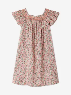 Bonpoint Girls Coryse Floral Dress in Multicolour