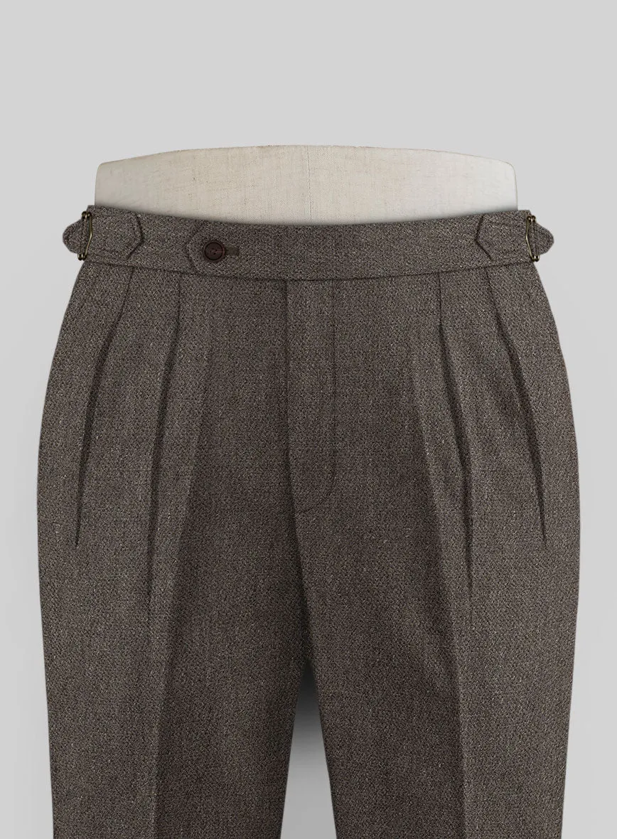 Carre Brown Highland Tweed Trousers