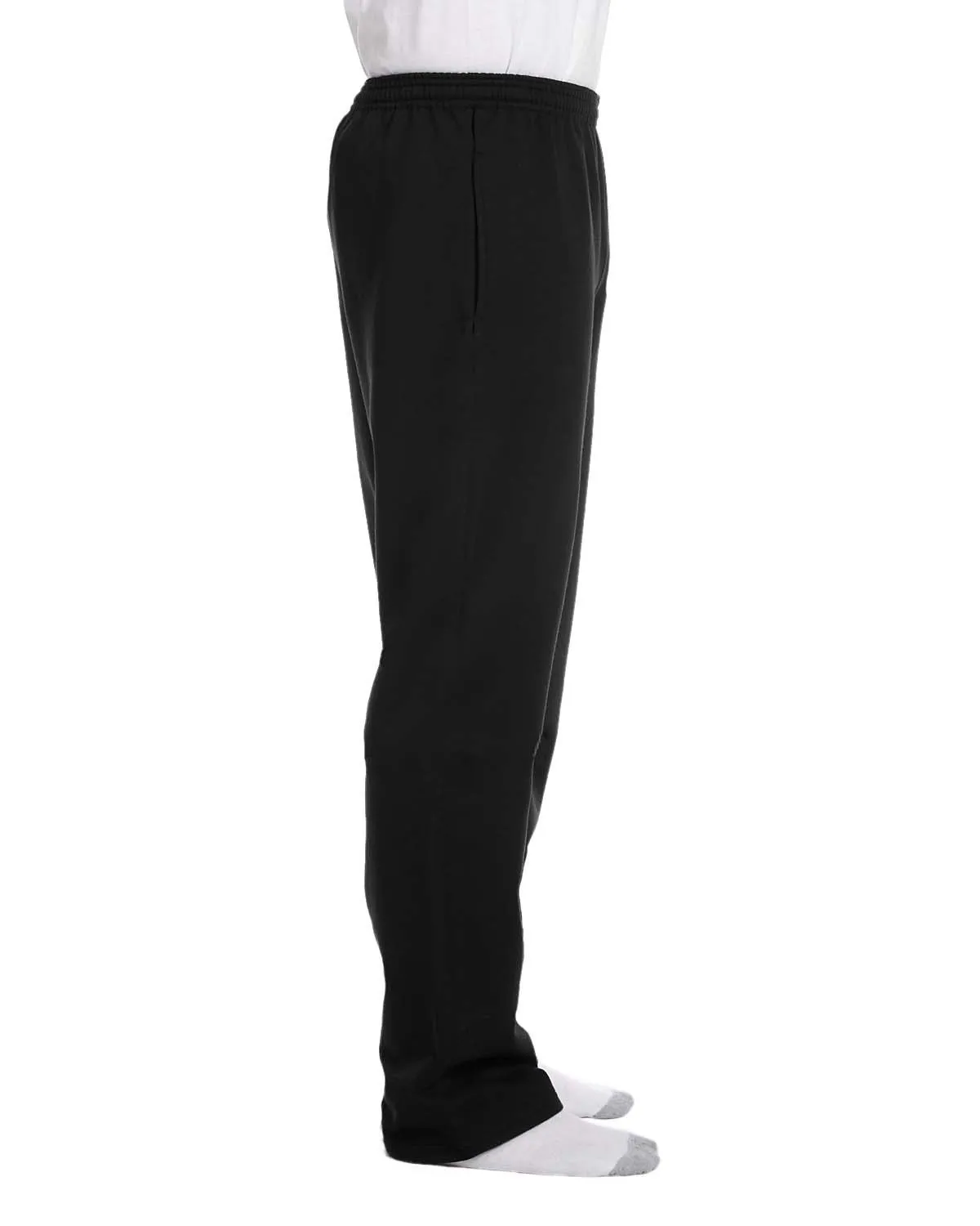 Champion P800 Adult Double Dry Eco Open-Bottom Fleece Pant with Pockets