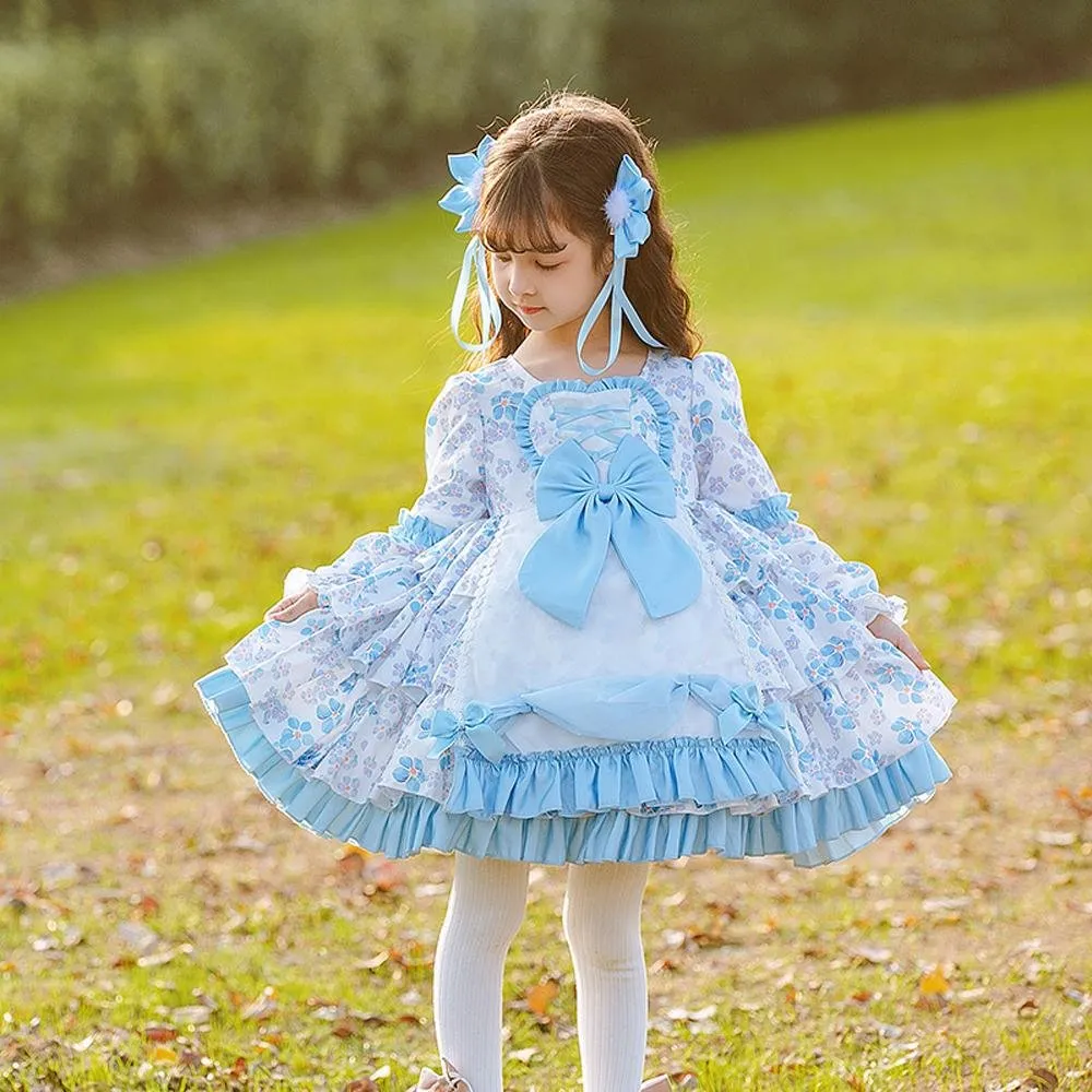 Children's Lolita Dresses little girl fresh cake princess dress Costumes Party