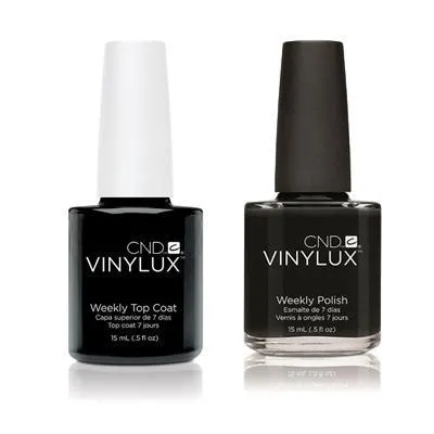 CND - Vinylux Topcoat & Black Pool 0.5 oz - #105