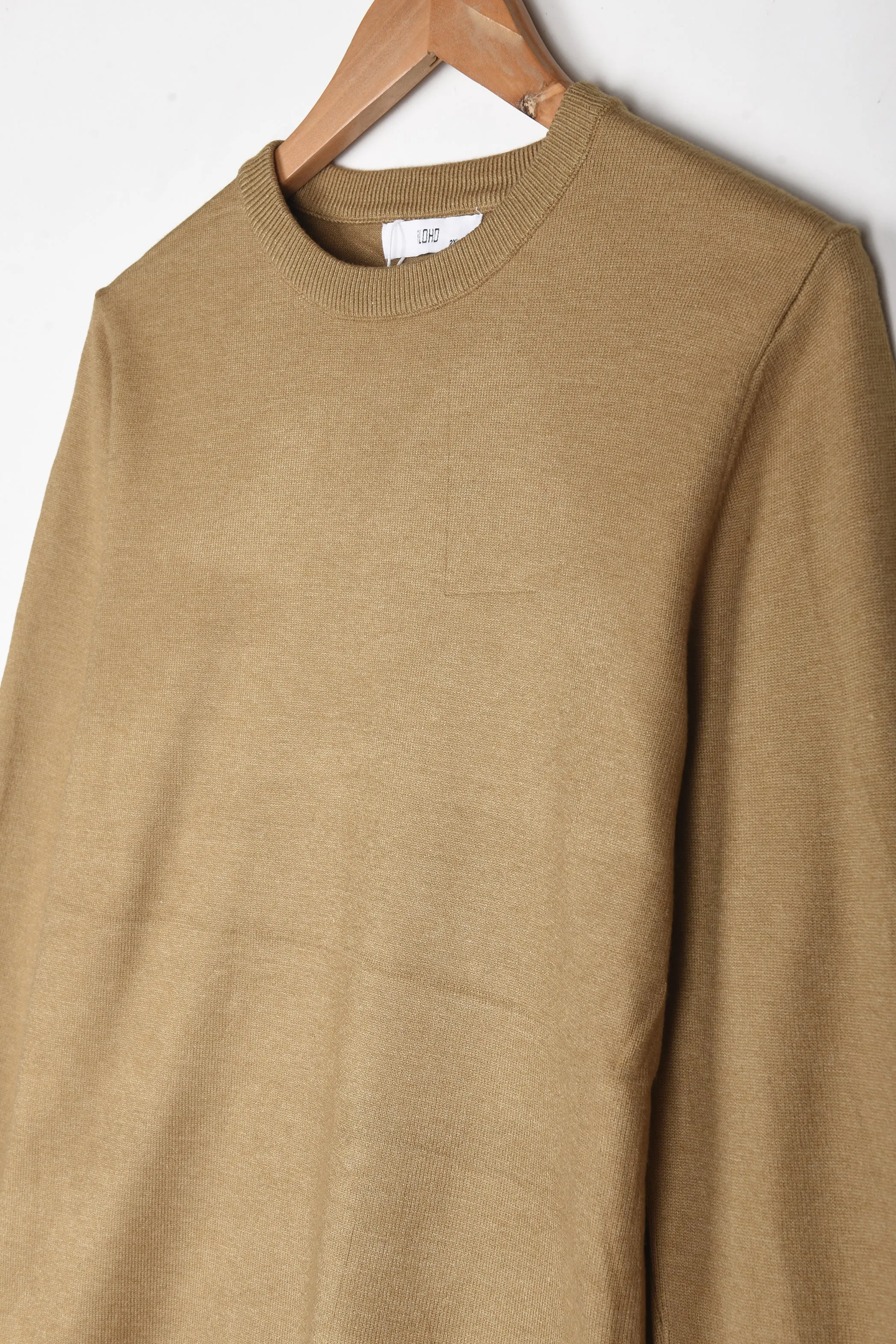 CREW NECK CLASSIC SWEATER