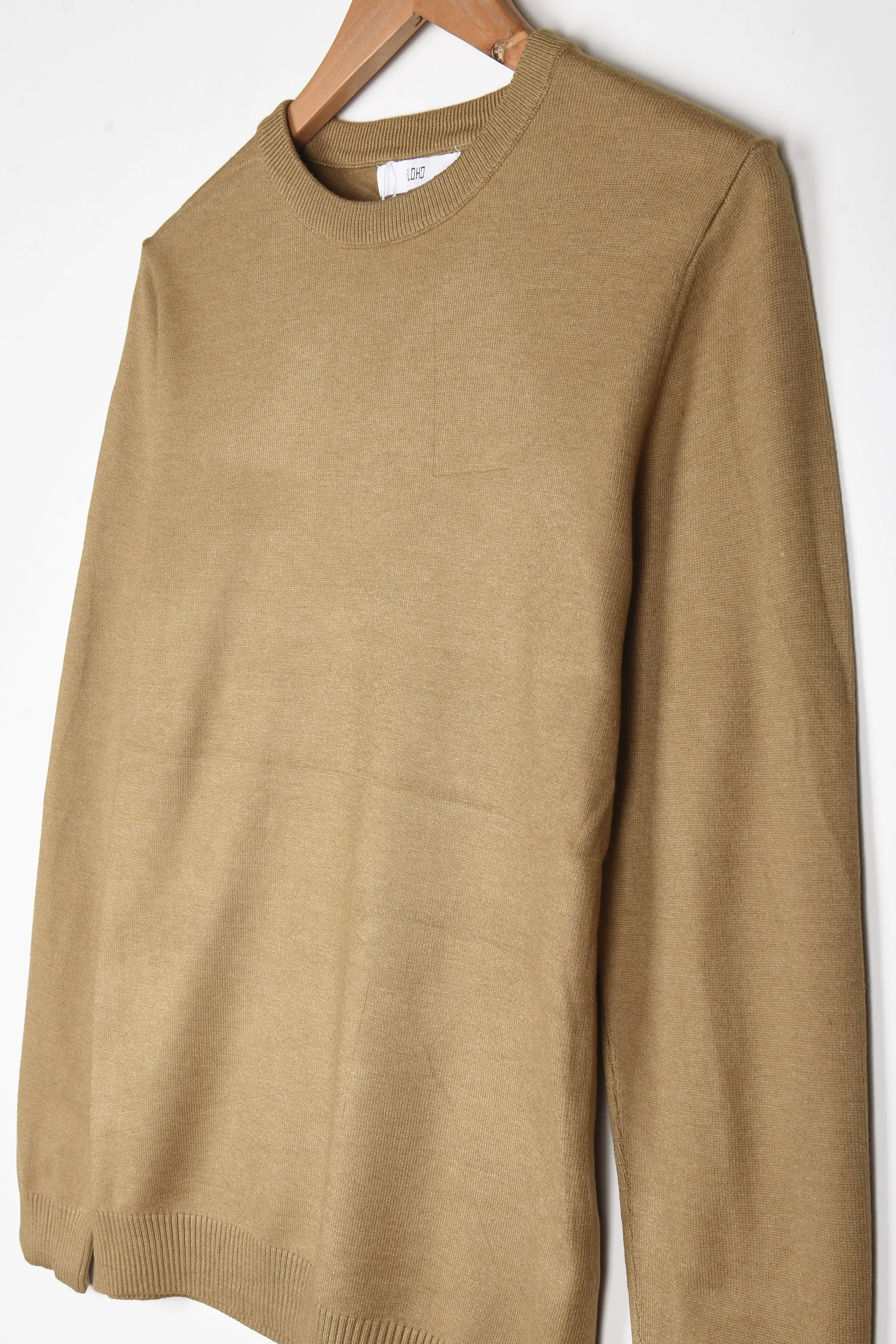 CREW NECK CLASSIC SWEATER