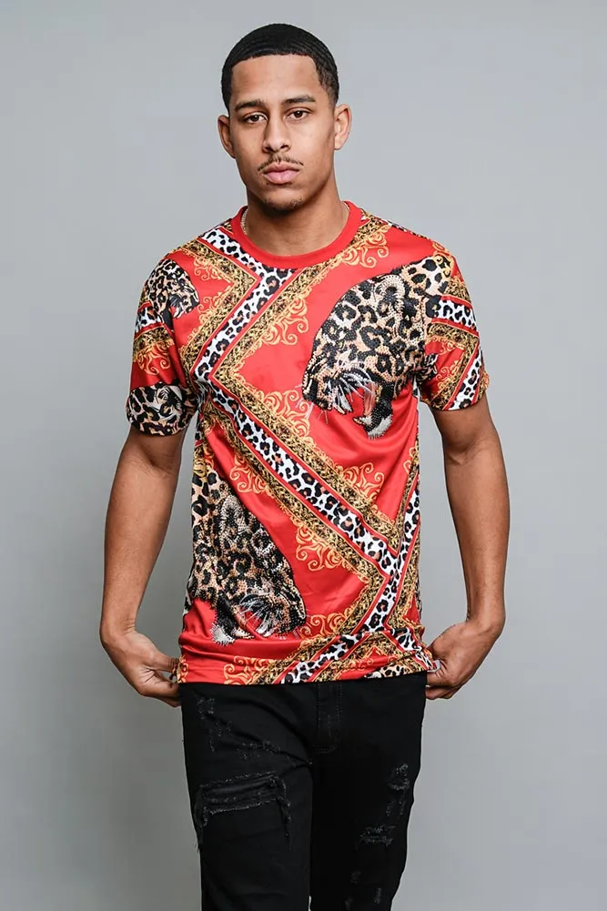 Crystal Leopard T-Shirt