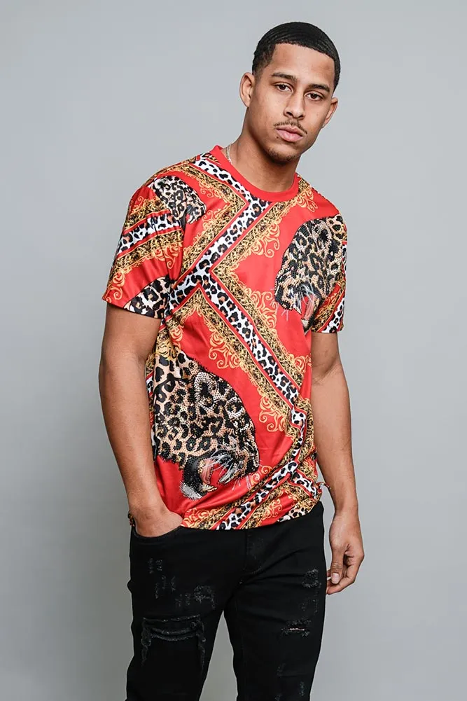 Crystal Leopard T-Shirt