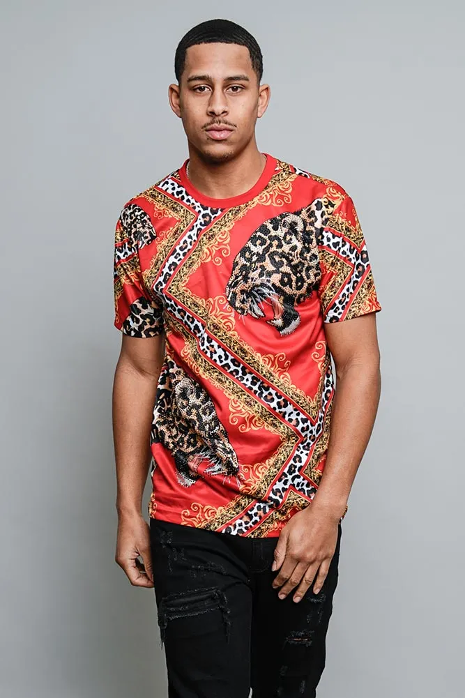 Crystal Leopard T-Shirt