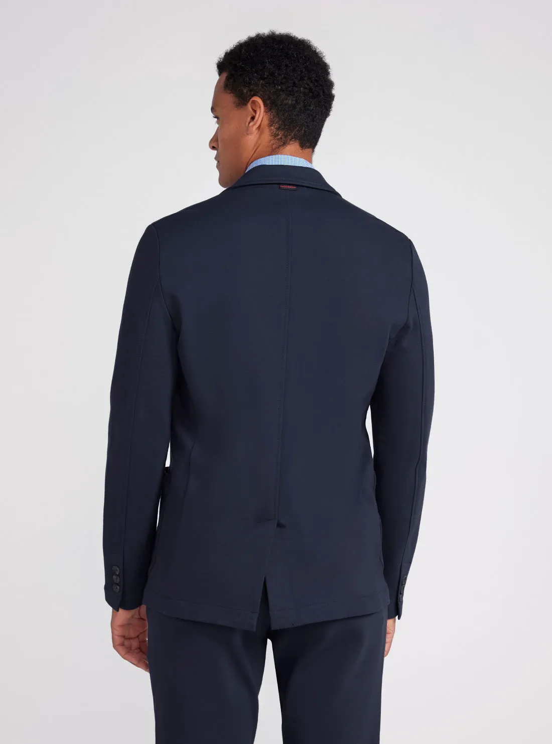 Eco Navy Blue Tech Tyron Blazer