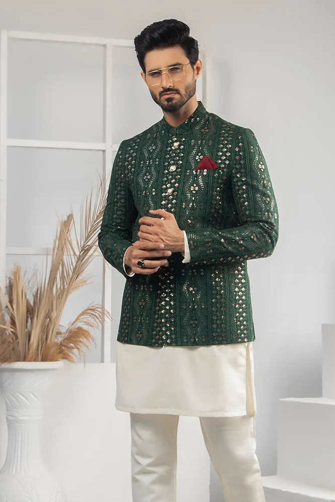 ER 2059 prince coat with shalwar kameez