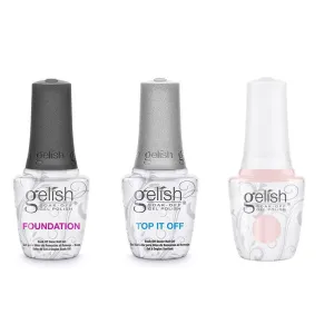 Gelish Combo - Base, Top & Sheer & Silk