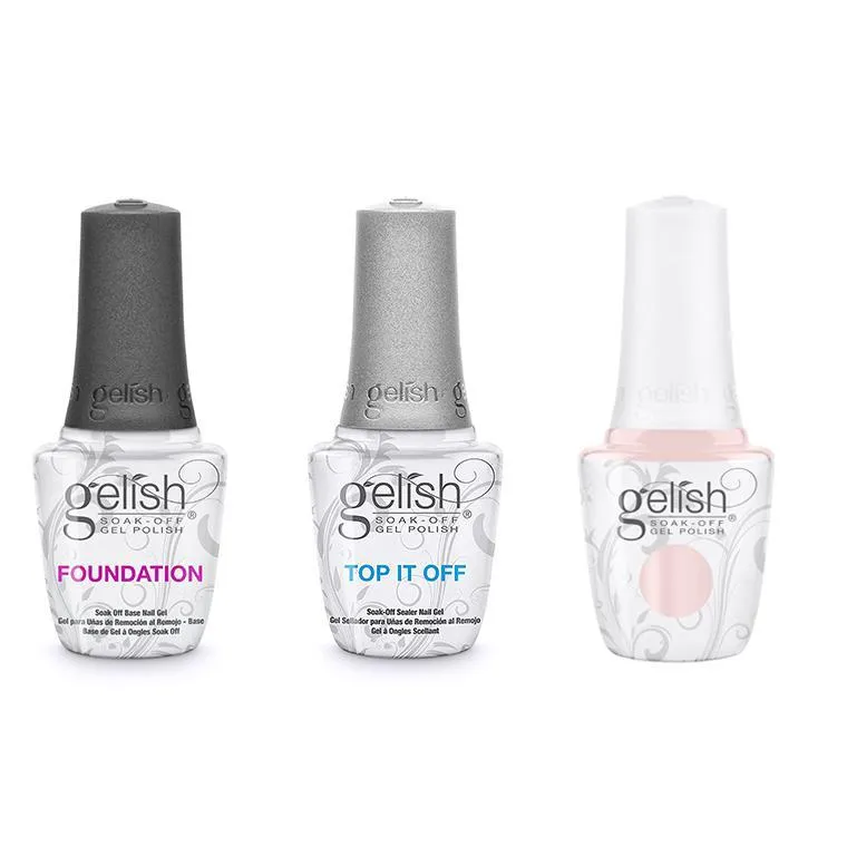 Gelish Combo - Base, Top & Sheer & Silk