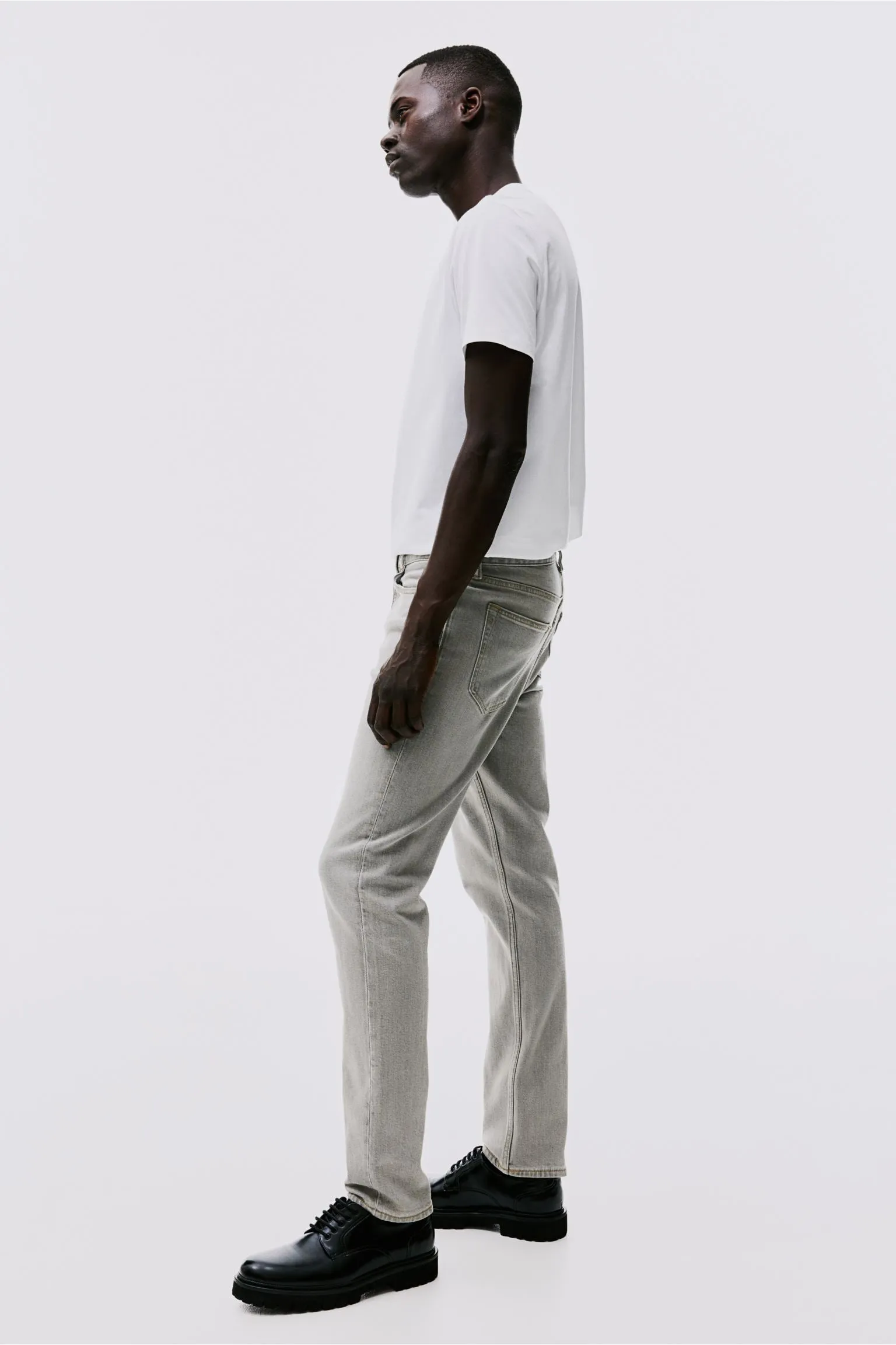 H&M Slim jeans, light gray