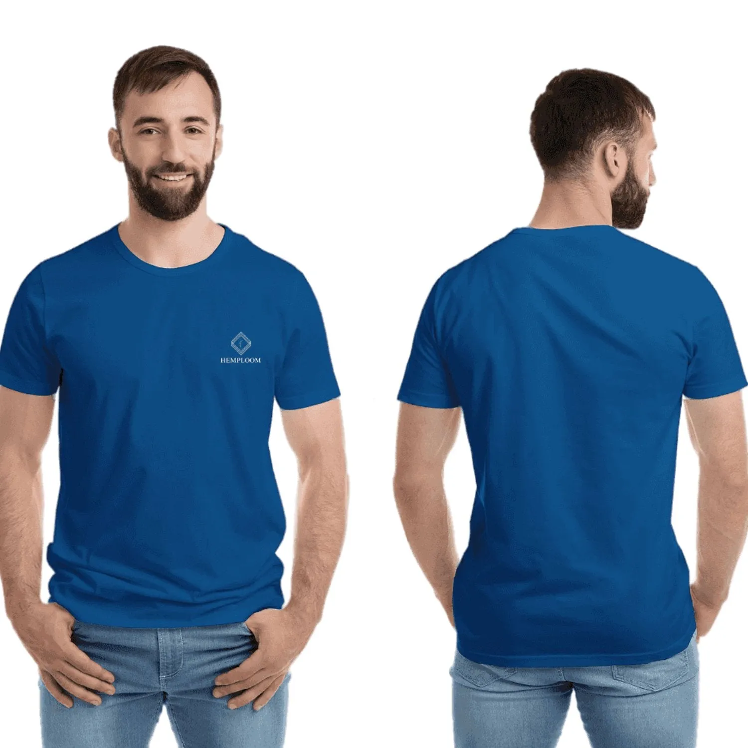 Hemploom - Sustainable Hemp Blend T-Shirt - Navy Blue