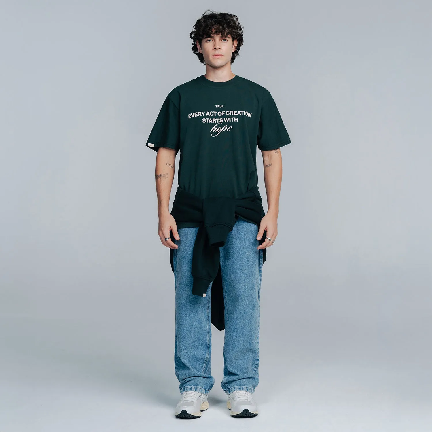 Hope T-Shirts - Pine Green