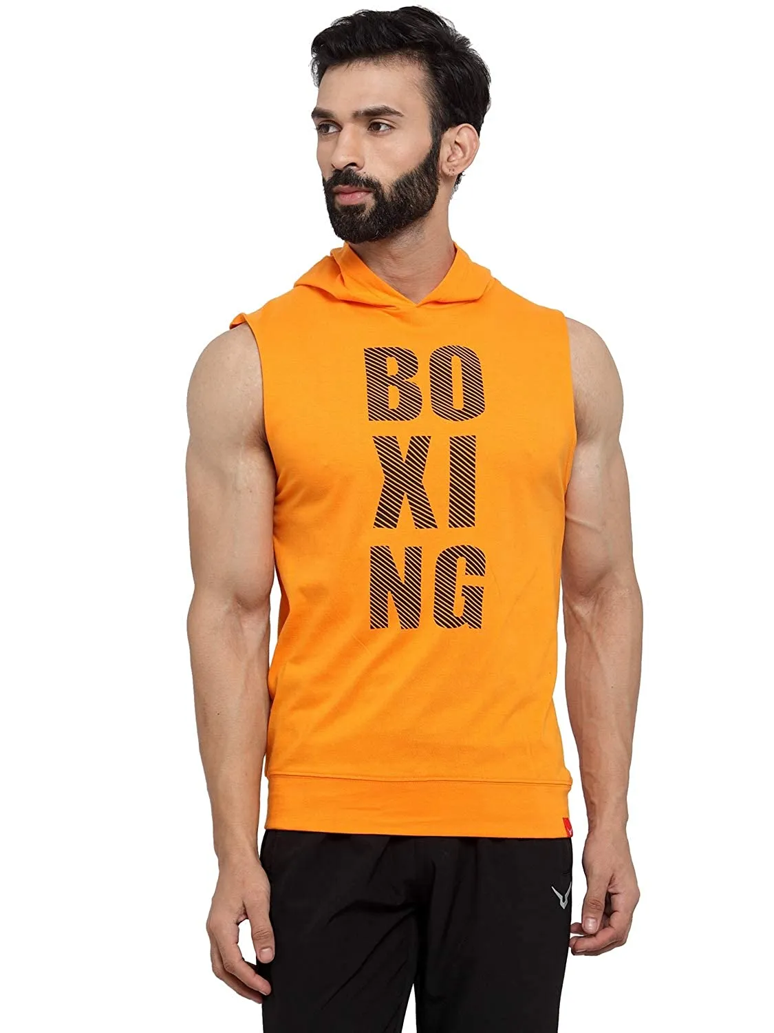 Invincible Men’s Boxing Sleeveless Hoody