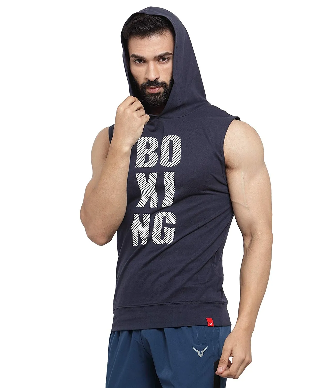 Invincible Men’s Boxing Sleeveless Hoody