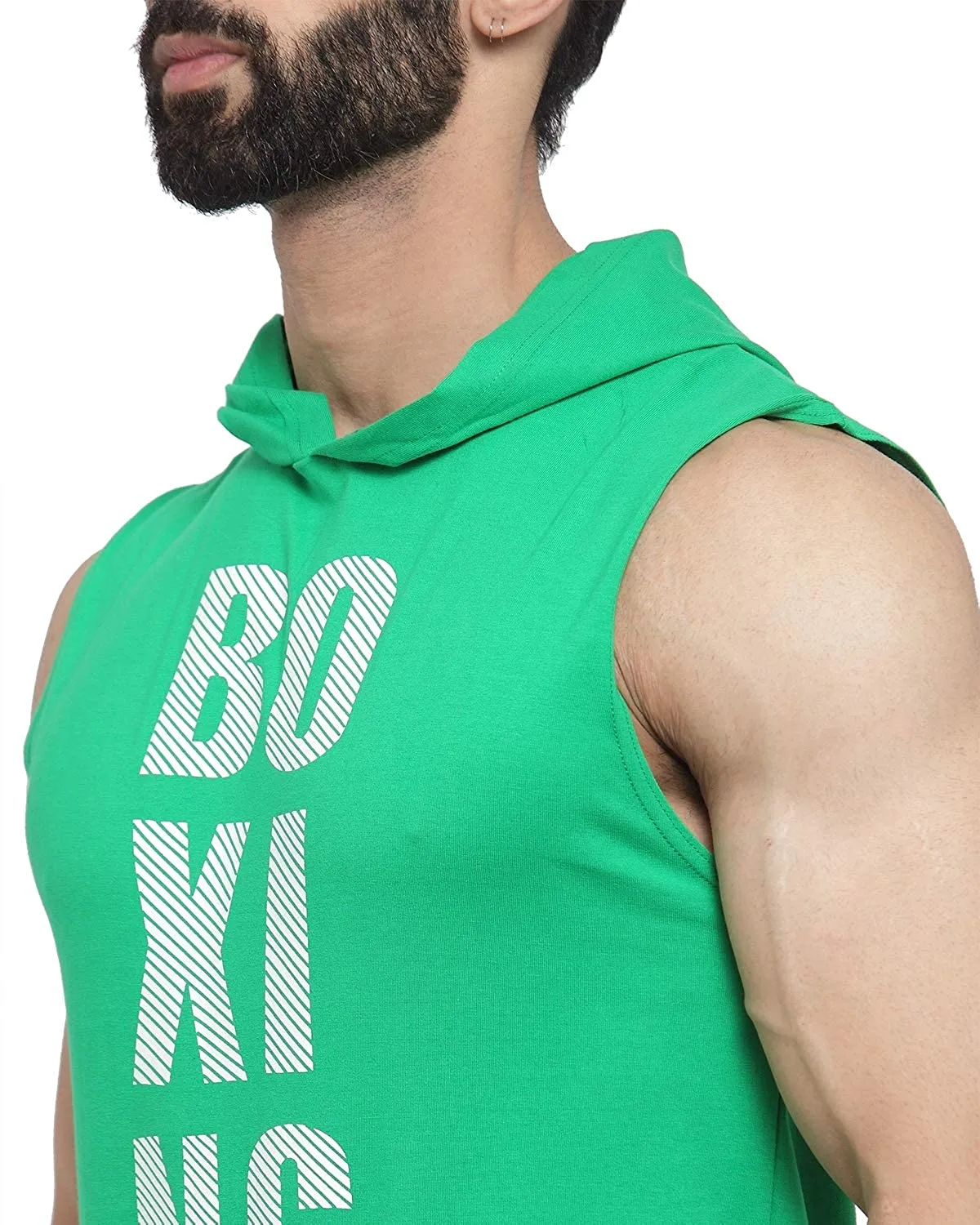 Invincible Men’s Boxing Sleeveless Hoody