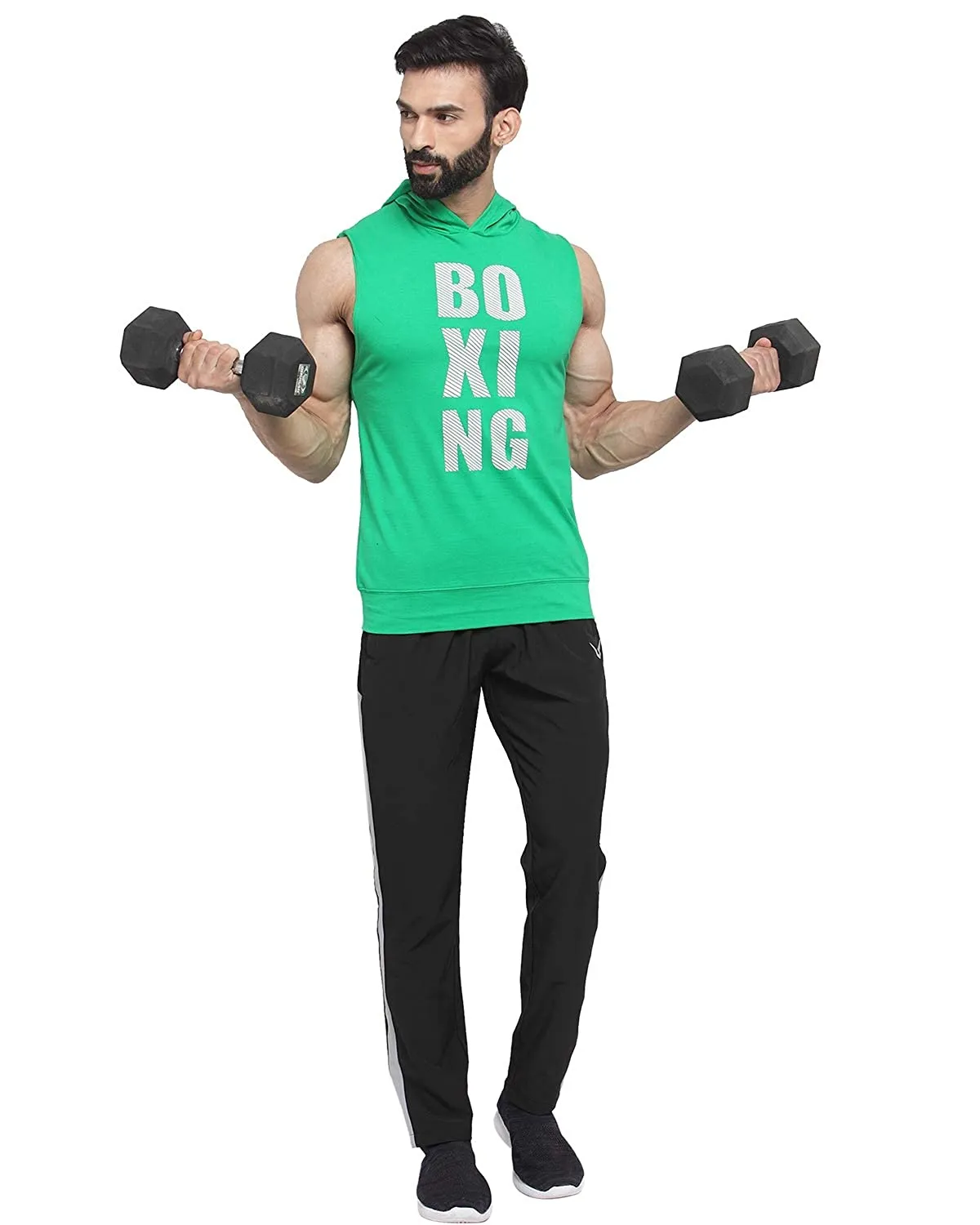 Invincible Men’s Boxing Sleeveless Hoody