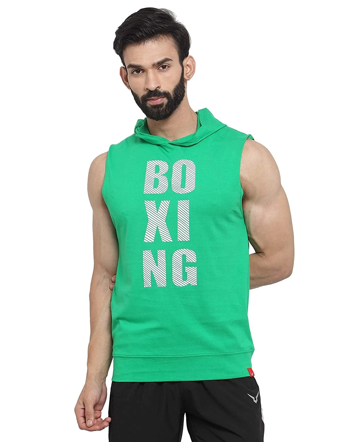 Invincible Men’s Boxing Sleeveless Hoody