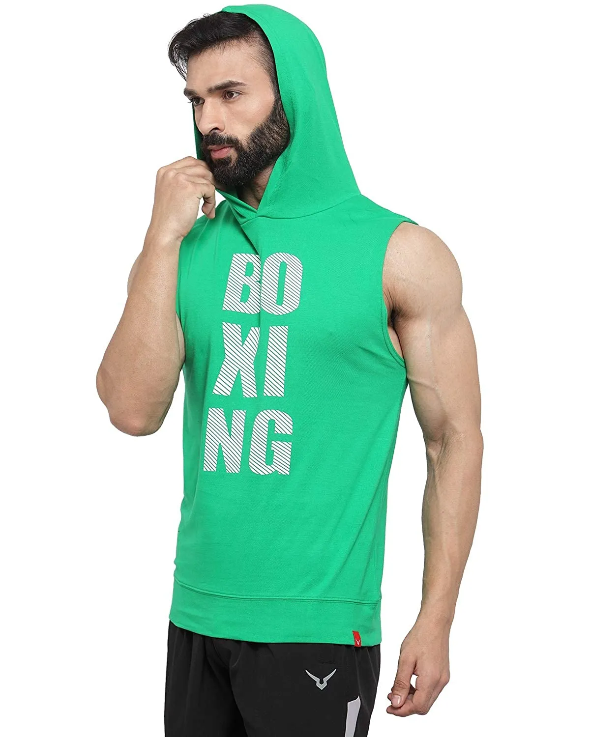 Invincible Men’s Boxing Sleeveless Hoody