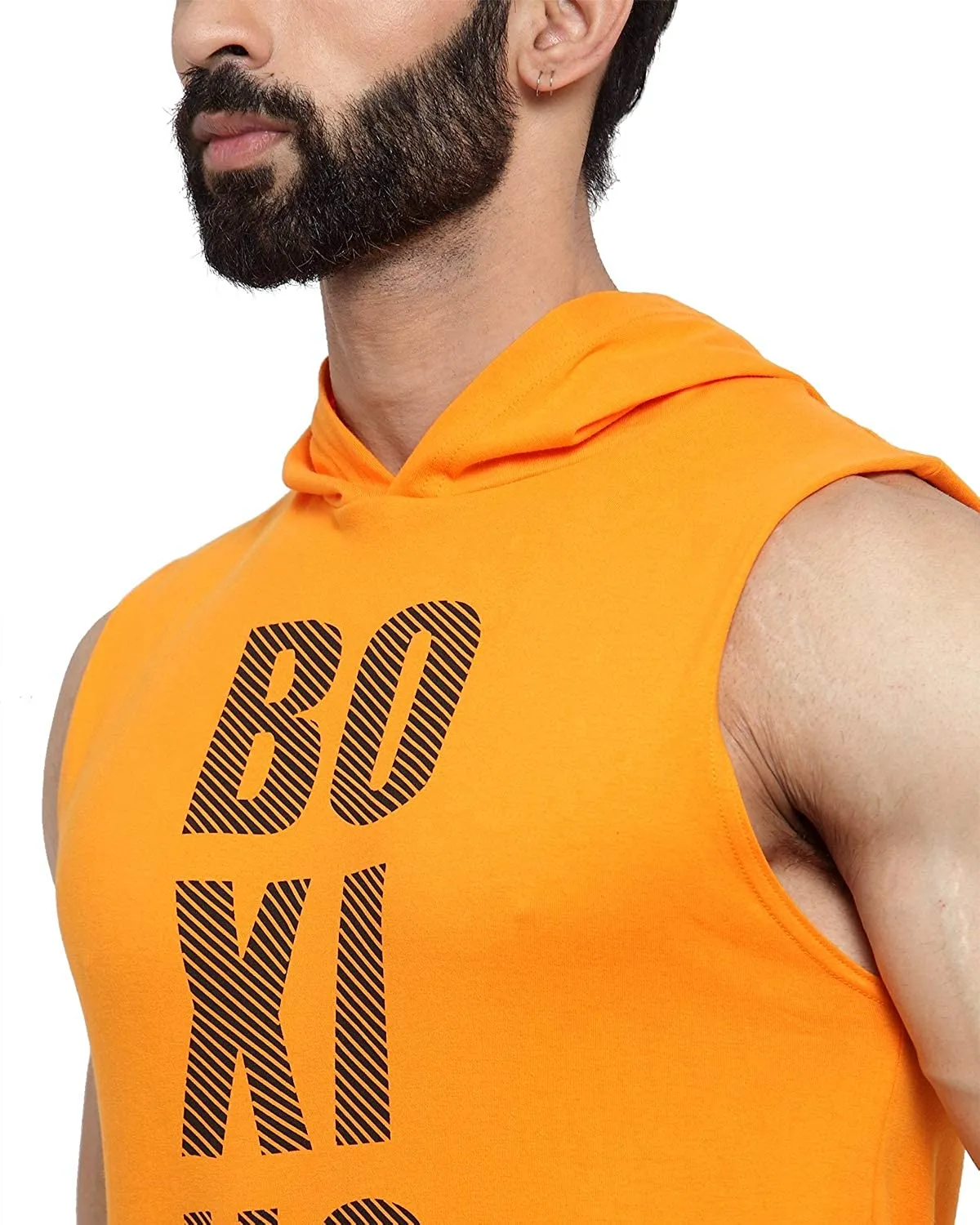 Invincible Men’s Boxing Sleeveless Hoody