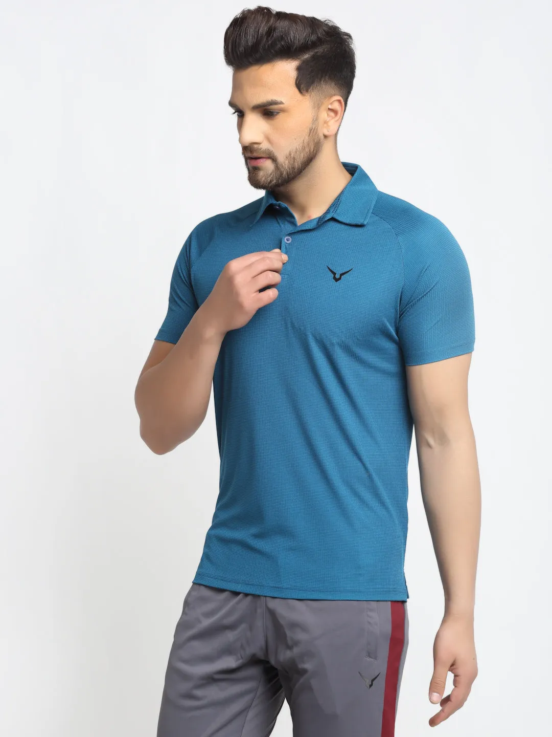 Invincible Men’s Raglan Polo Tee