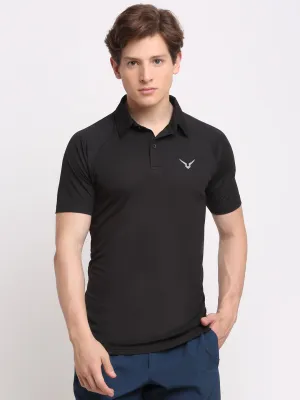 Invincible Men’s Raglan Polo Tee