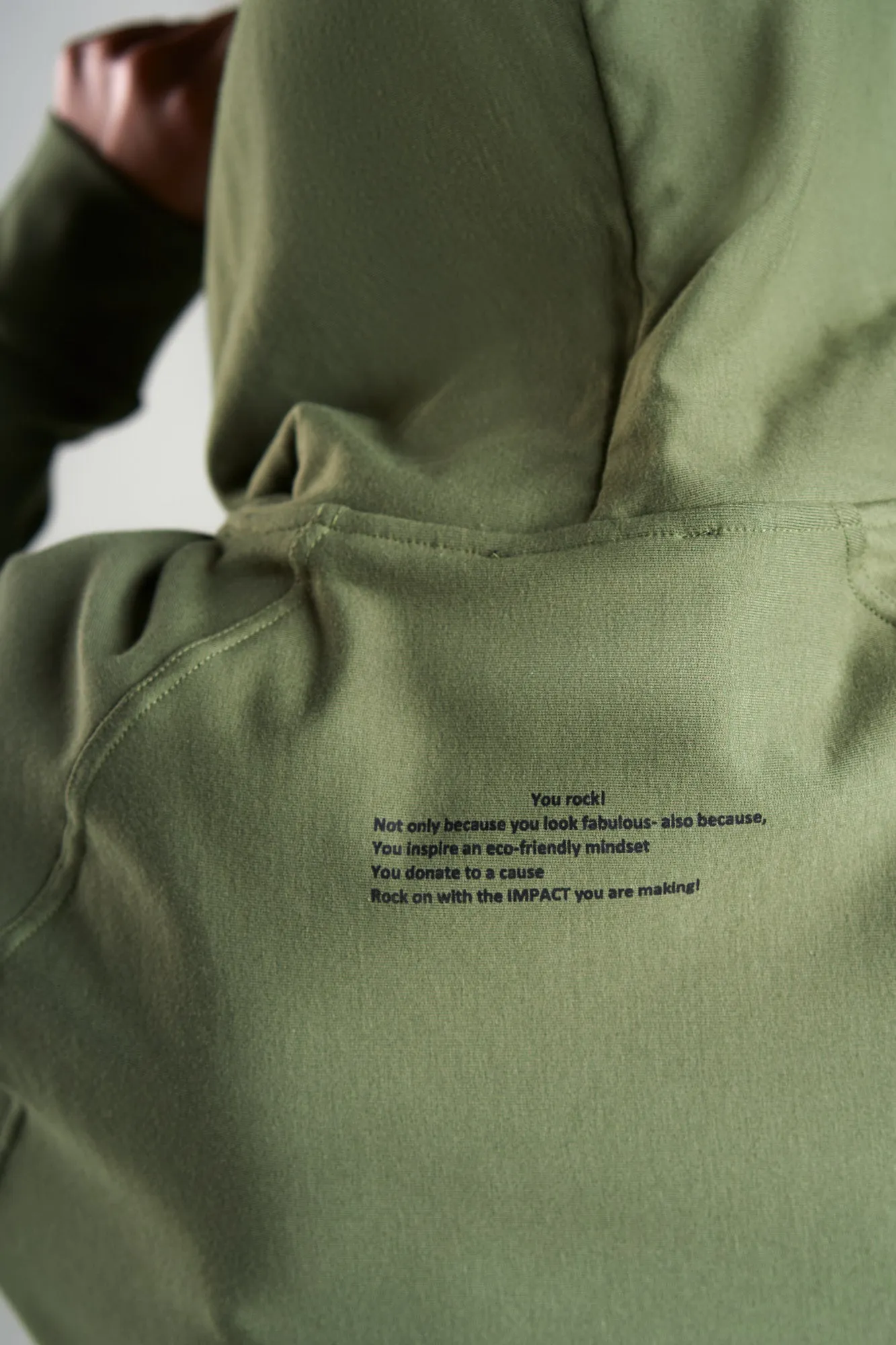 J007MI Organic Cotton & Bamboo Beefy Hoodie