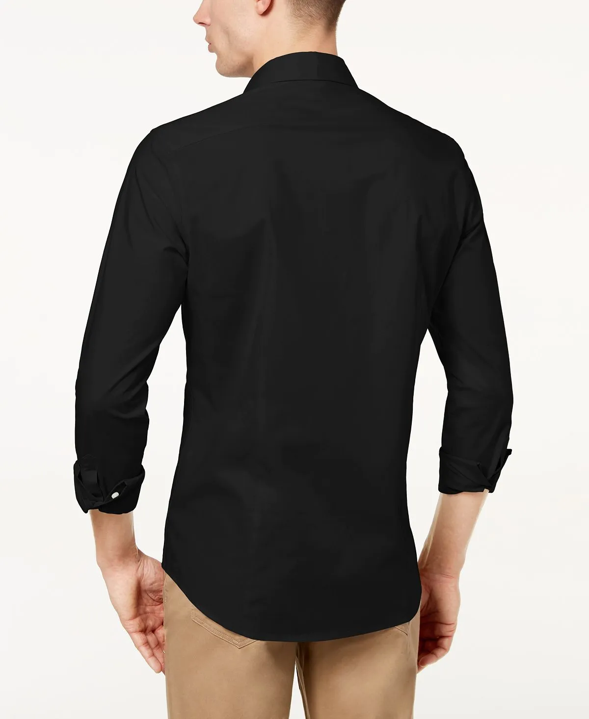 Men's stretch shirt Michael Kors, black