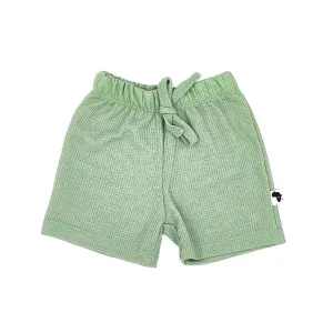 MIAMI SHORTS - GREEN WAFFLE