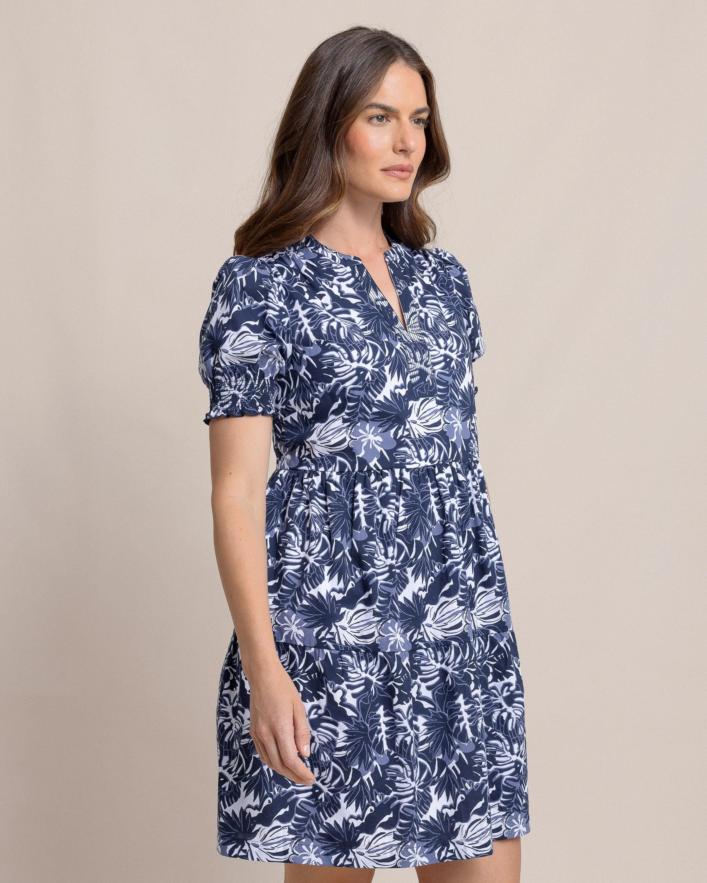 Mina Grand Palms Printed Dress