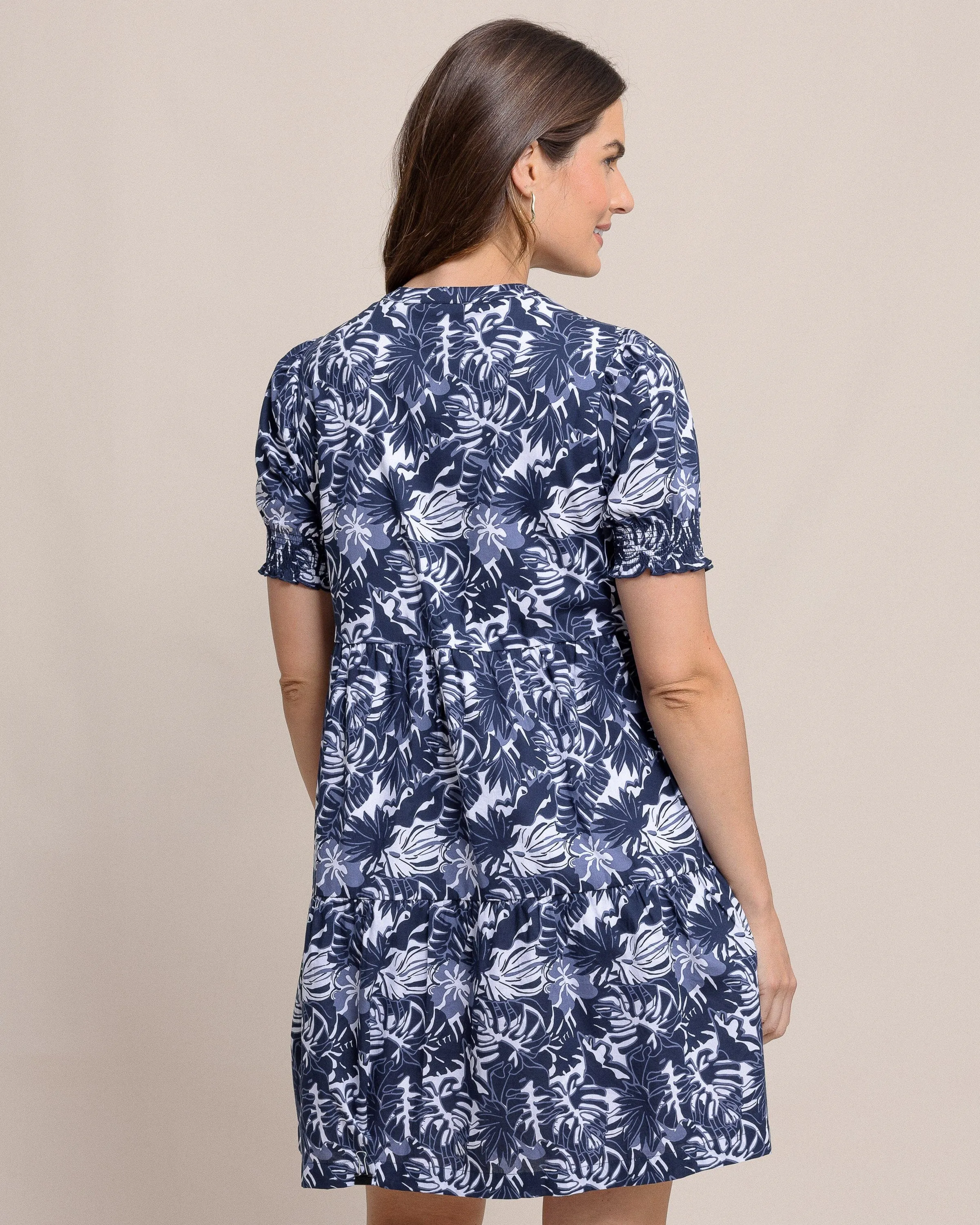 Mina Grand Palms Printed Dress