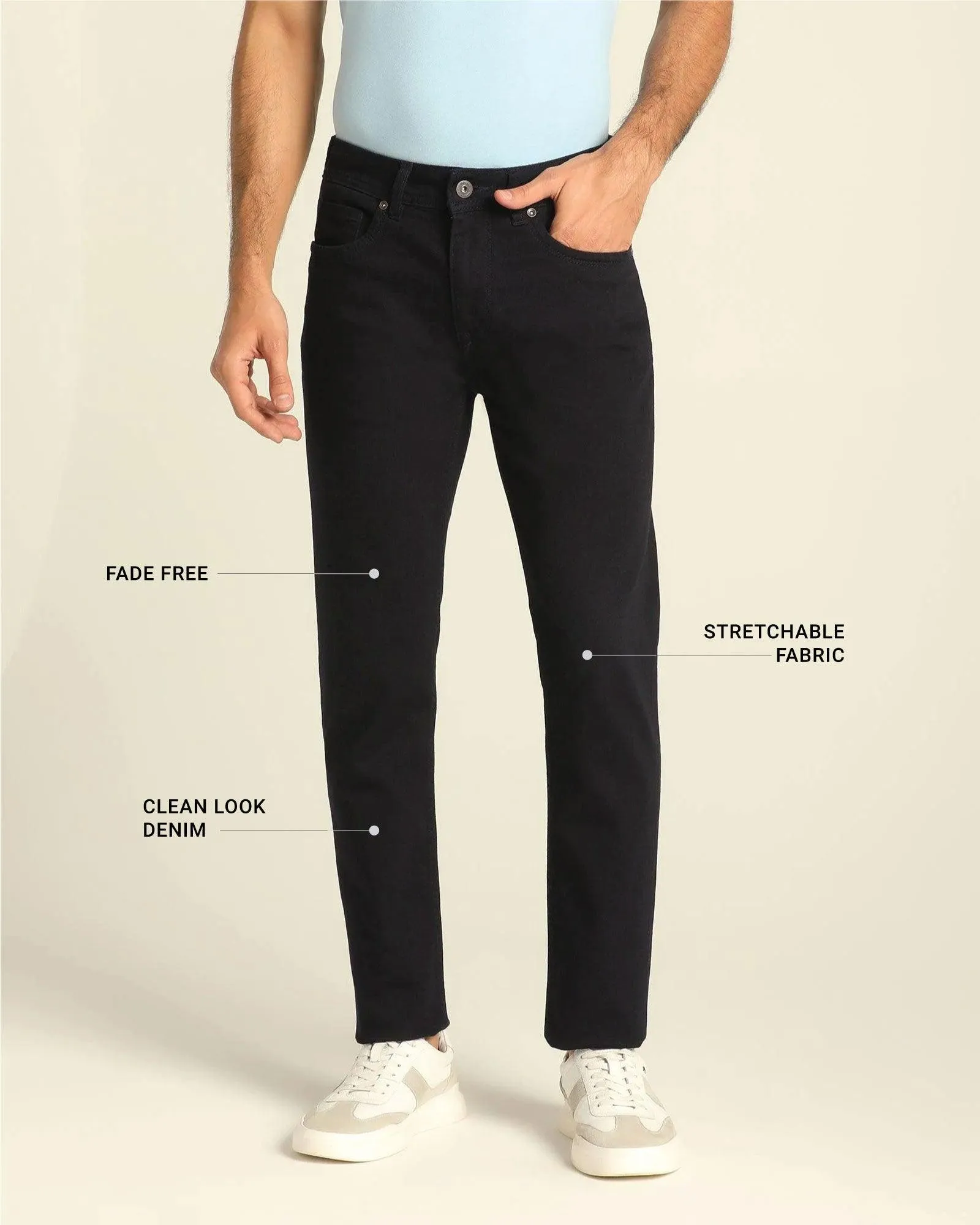 Must Haves Slim Yonk Fit Navy Jeans - Jamie