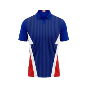 Next Print Customised Polo Neck Royalblue Jersey NPTS50