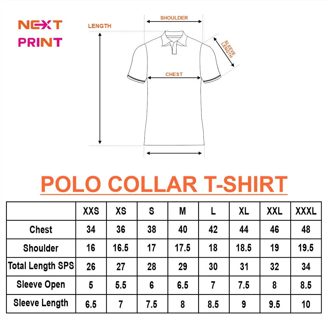 Next Print Customized Polo Neck Red Jersey NPTS07