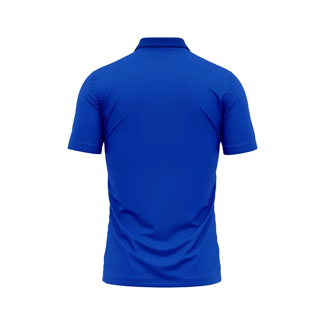 Next Print Polo Neck Royalblue Jersey