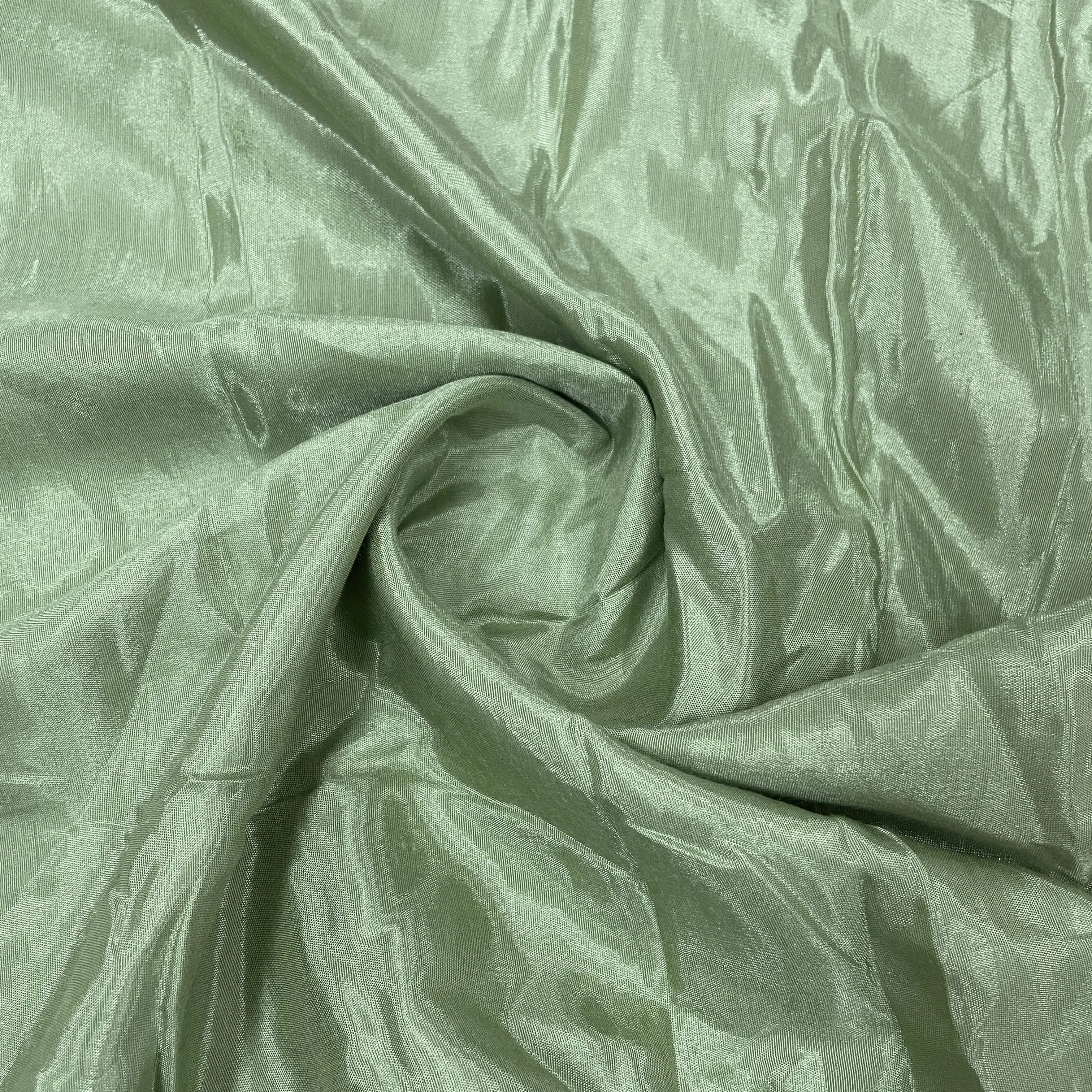 Olive Green Solid Shantoon Fabric