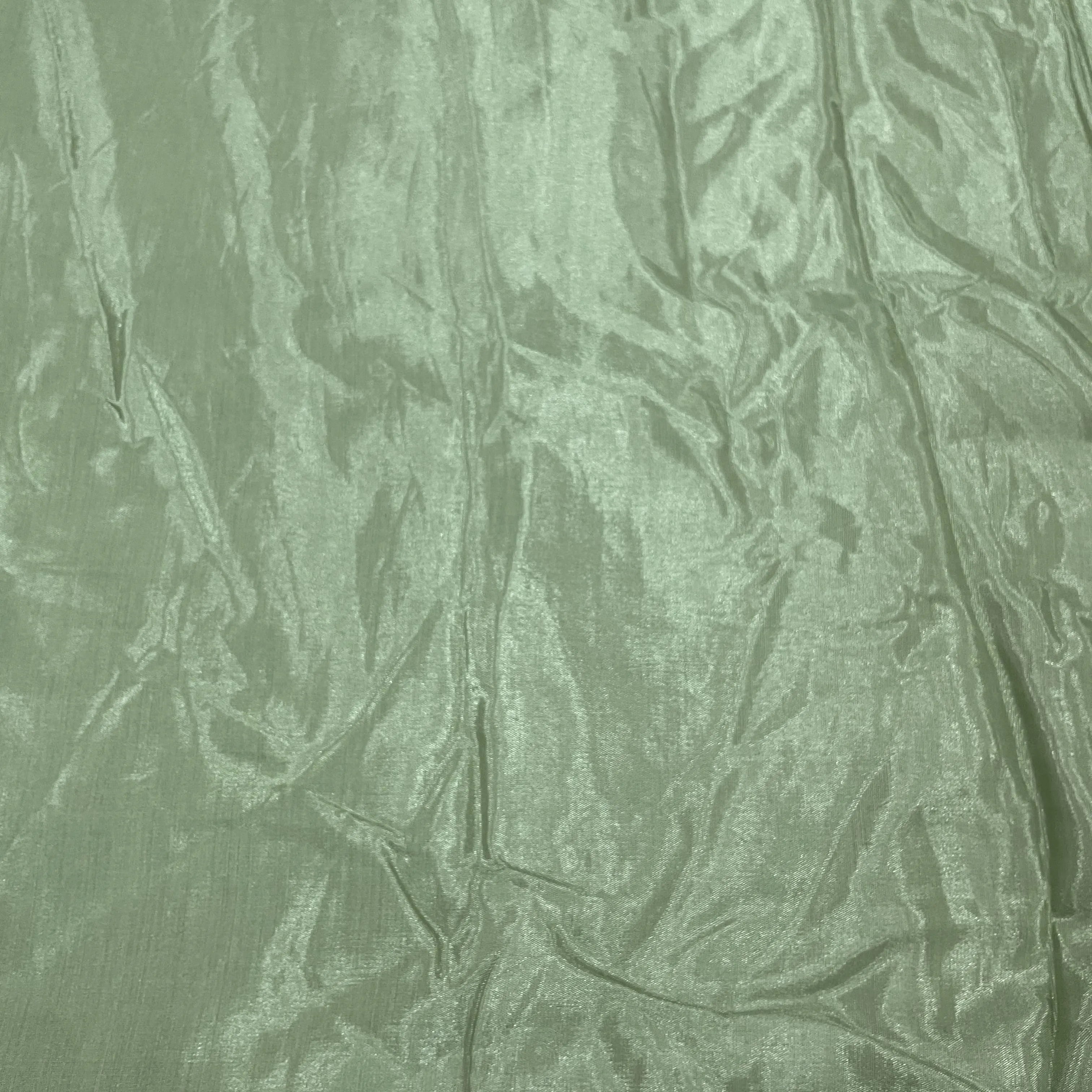 Olive Green Solid Shantoon Fabric