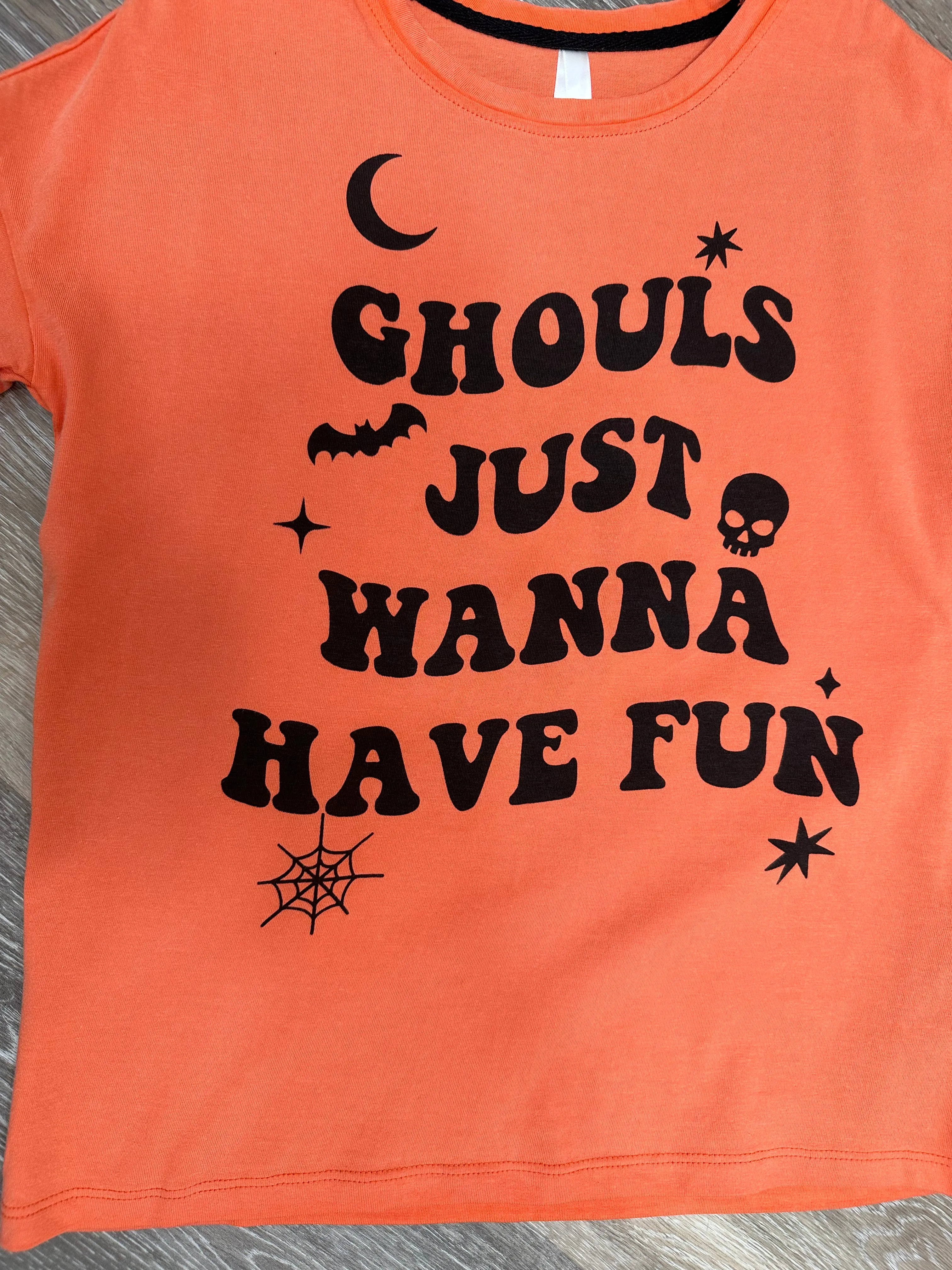 PAP Ghouls Just Wanna Have Fun Tween Tee Halloween