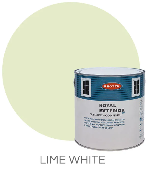 Protek Royal Exterior Finish - Lime White