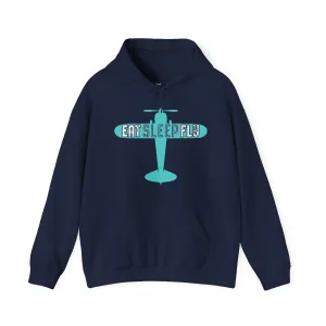 Retro Eat Sleep Fly Hoodie