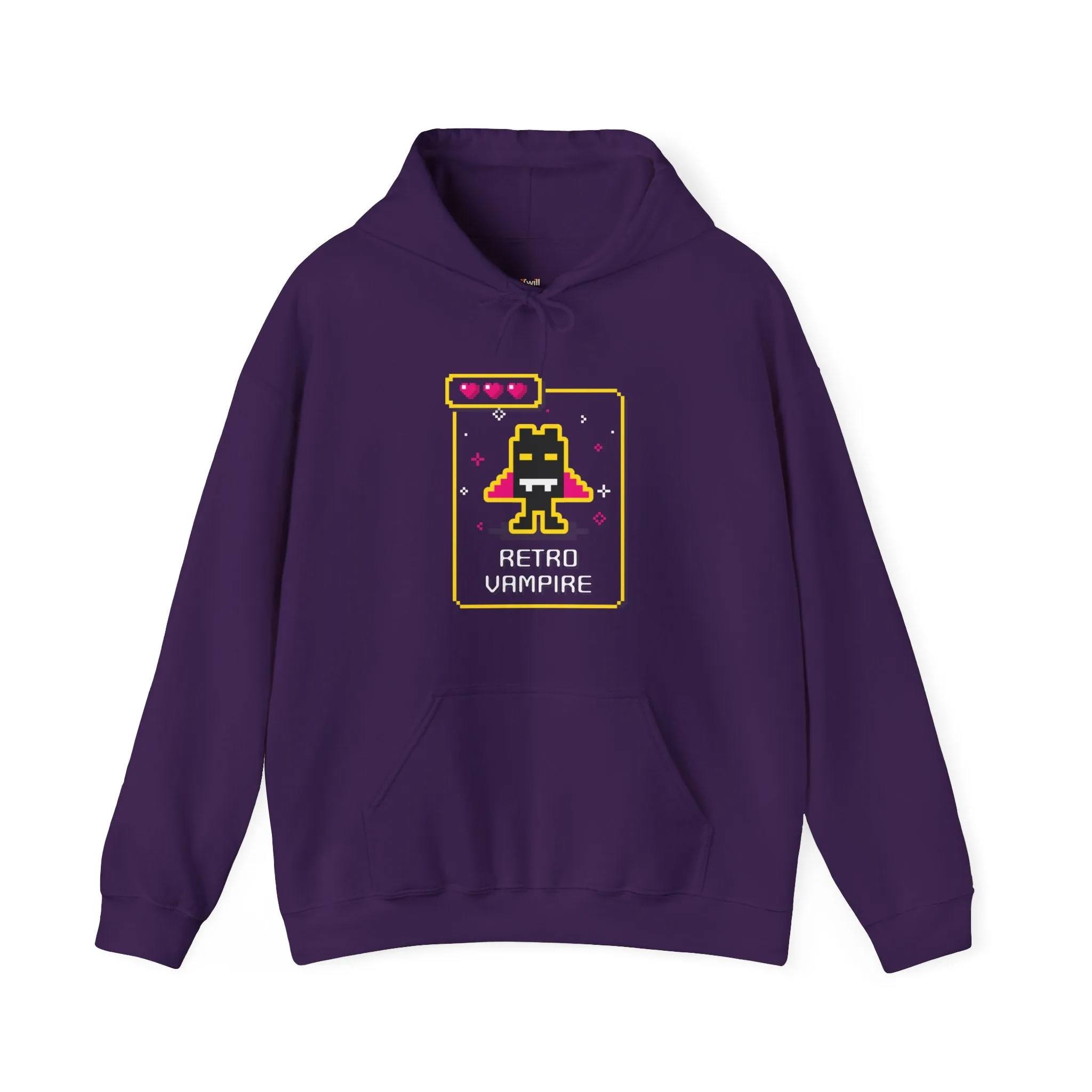 Retro Gaming Vampire Hoodie